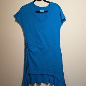 Cottonways Teal Penny Women's Dress.  Size Small.